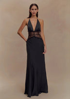 Noiréa Lace And Satin Dress