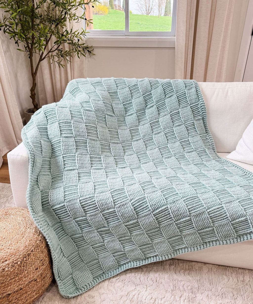 Seabreeze Basket Weave Blankets