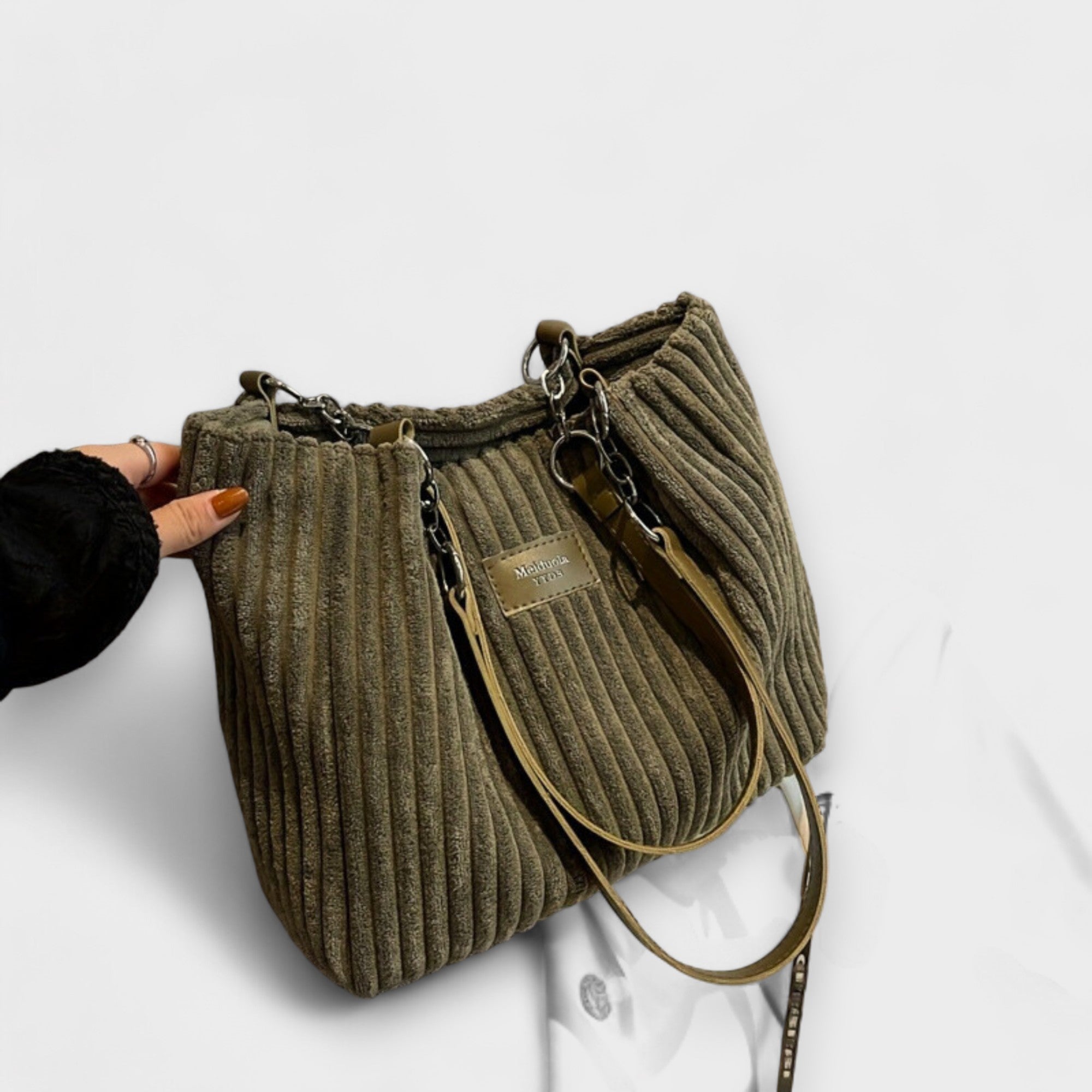 ZuZu - Soft Cord Shoulder Bag