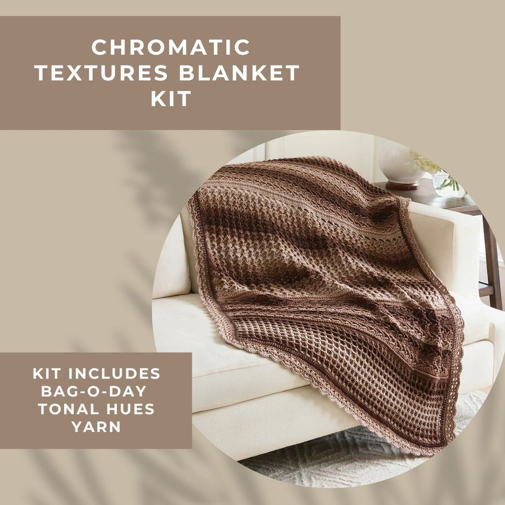 Chromatic Textures Blanket