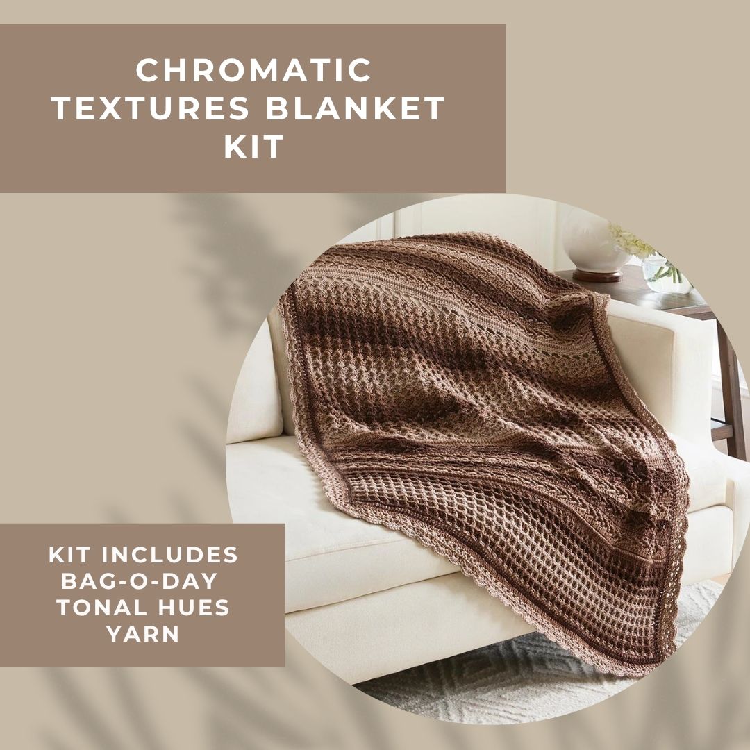 Chromatic Textures Blanket