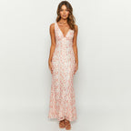 Cindy Lace Maxi Dress