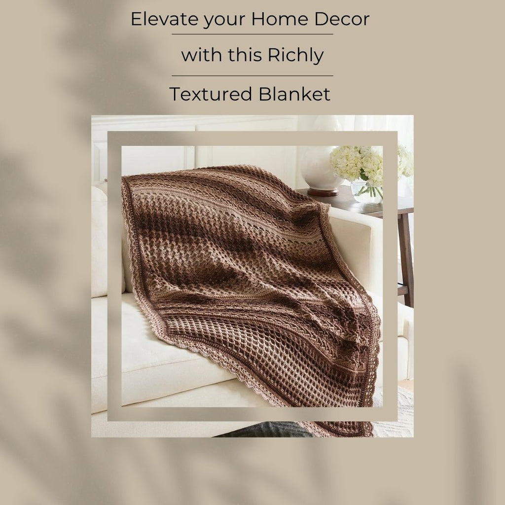 Chromatic Textures Blanket