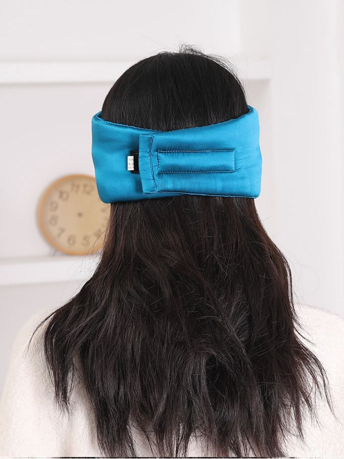 Elegant One-Piece Silk Sleep Eye Mask - ZuZu