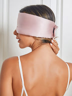 Elegant One-Piece Silk Sleep Eye Mask - ZuZu