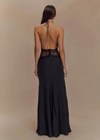 Noiréa Lace And Satin Dress