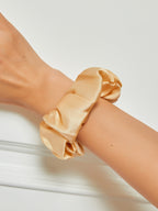 Midnight Silk Hair Scrunchies (3.5 cm) - ZuZu
