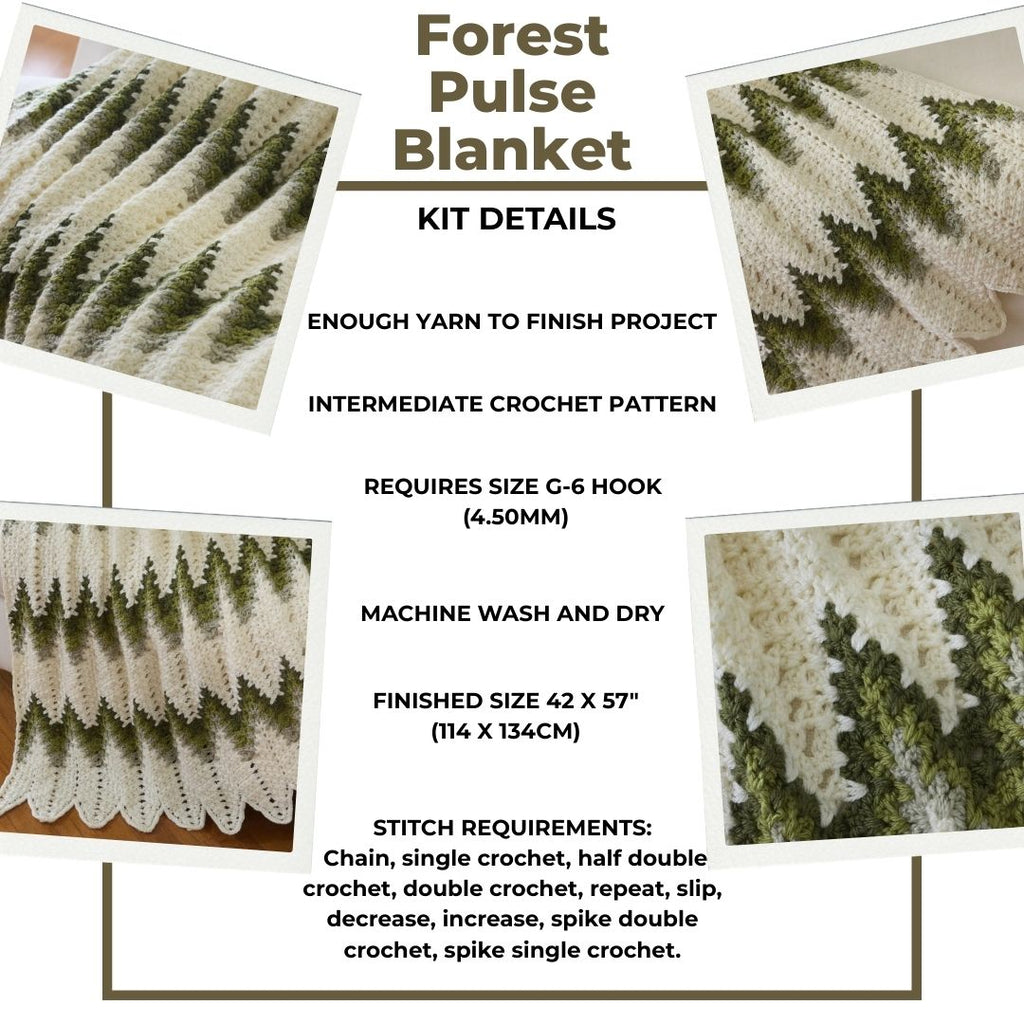 Forest Pulse Blanket