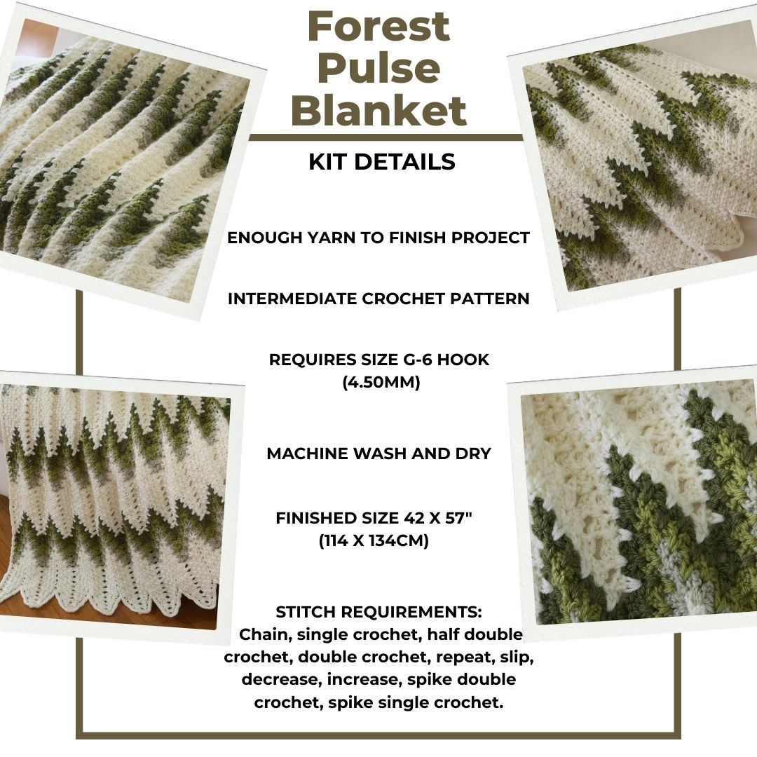 Forest Pulse Blanket