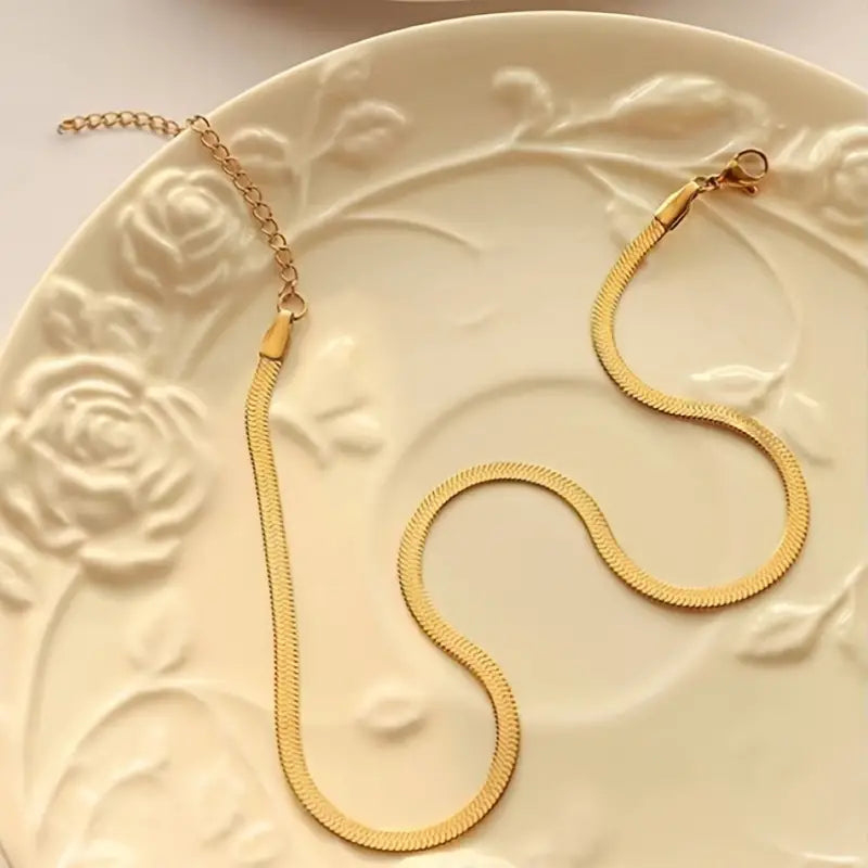 Golden Flow Necklace