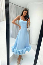 Cynthia - Elegant Ruffle Dress