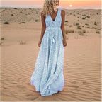 Erin - Polka Dot Maxi Dress
