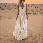 Erin - Polka Dot Maxi Dress