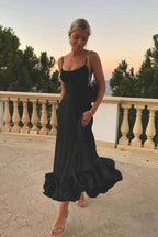 Cynthia - Elegant Ruffle Dress