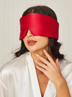 Elegant One-Piece Silk Sleep Eye Mask - ZuZu