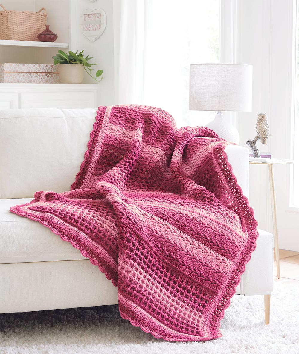 Chromatic Textures Blanket
