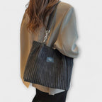 ZuZu - Soft Cord Shoulder Bag