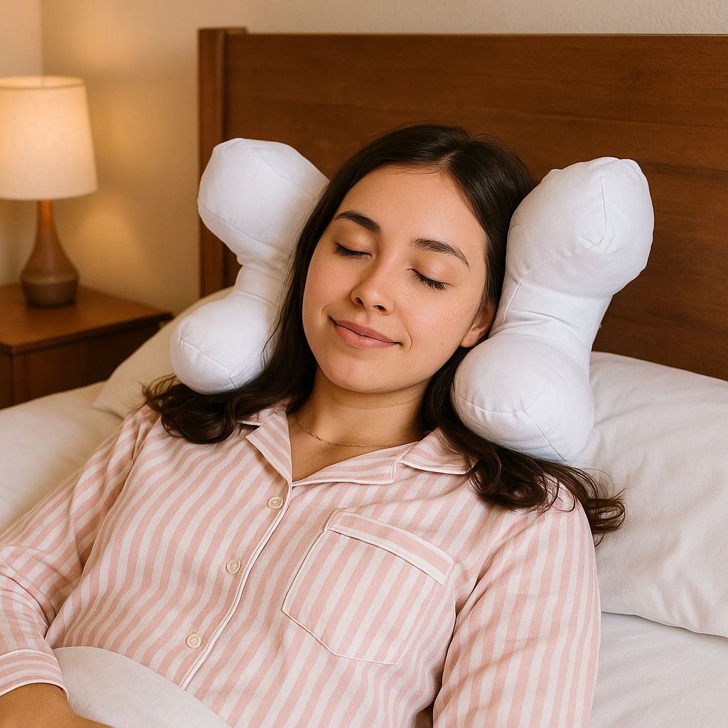 Luxurious Face Pillow and Satin Pillowcase Set for Beauty Sleep and Skin Care – ZuZu
