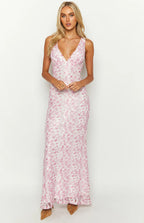 Cindy Lace Maxi Dress