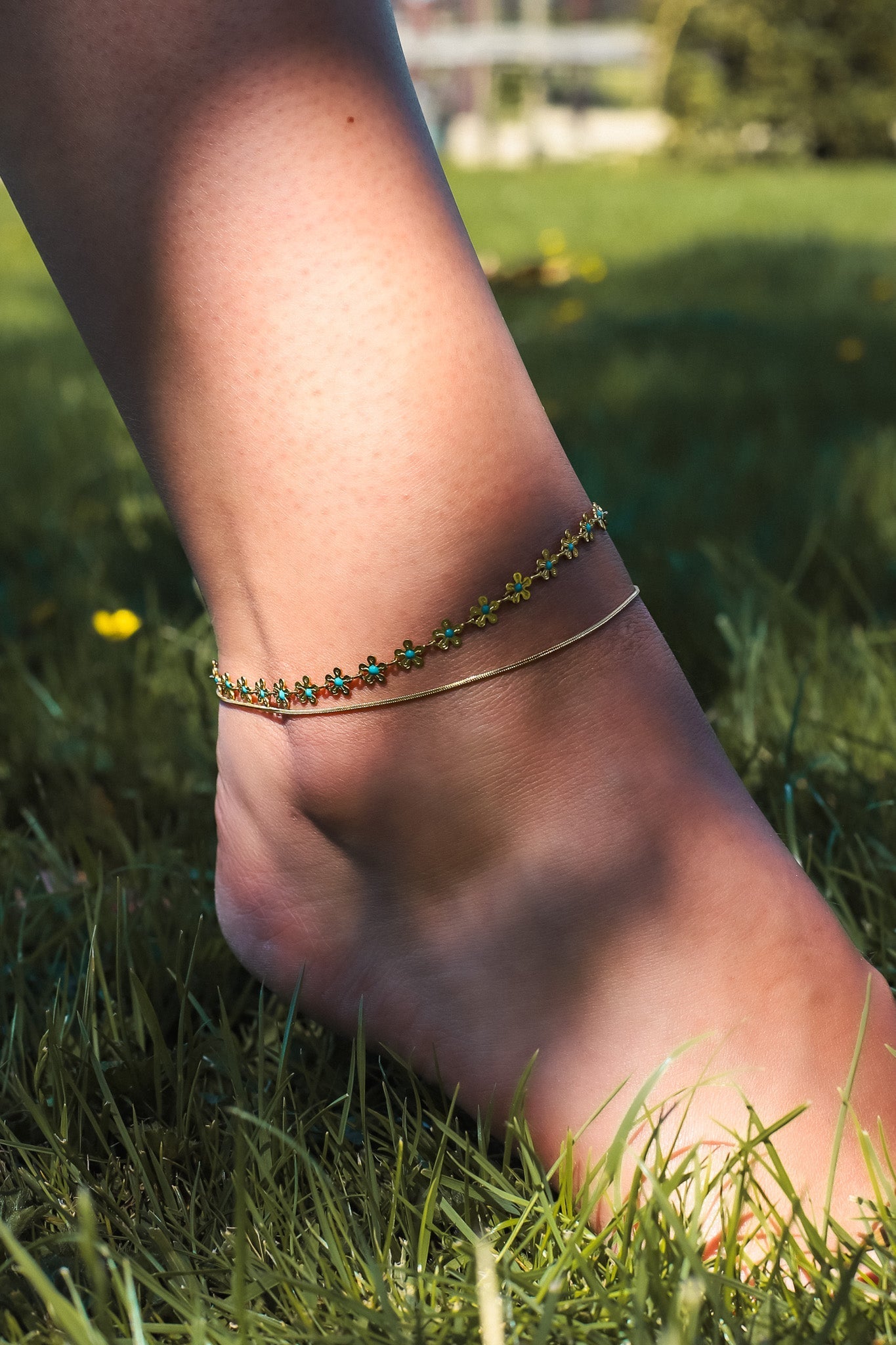 Moonlight Trace Anklet