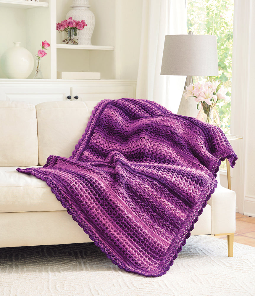 Chromatic Textures Blanket