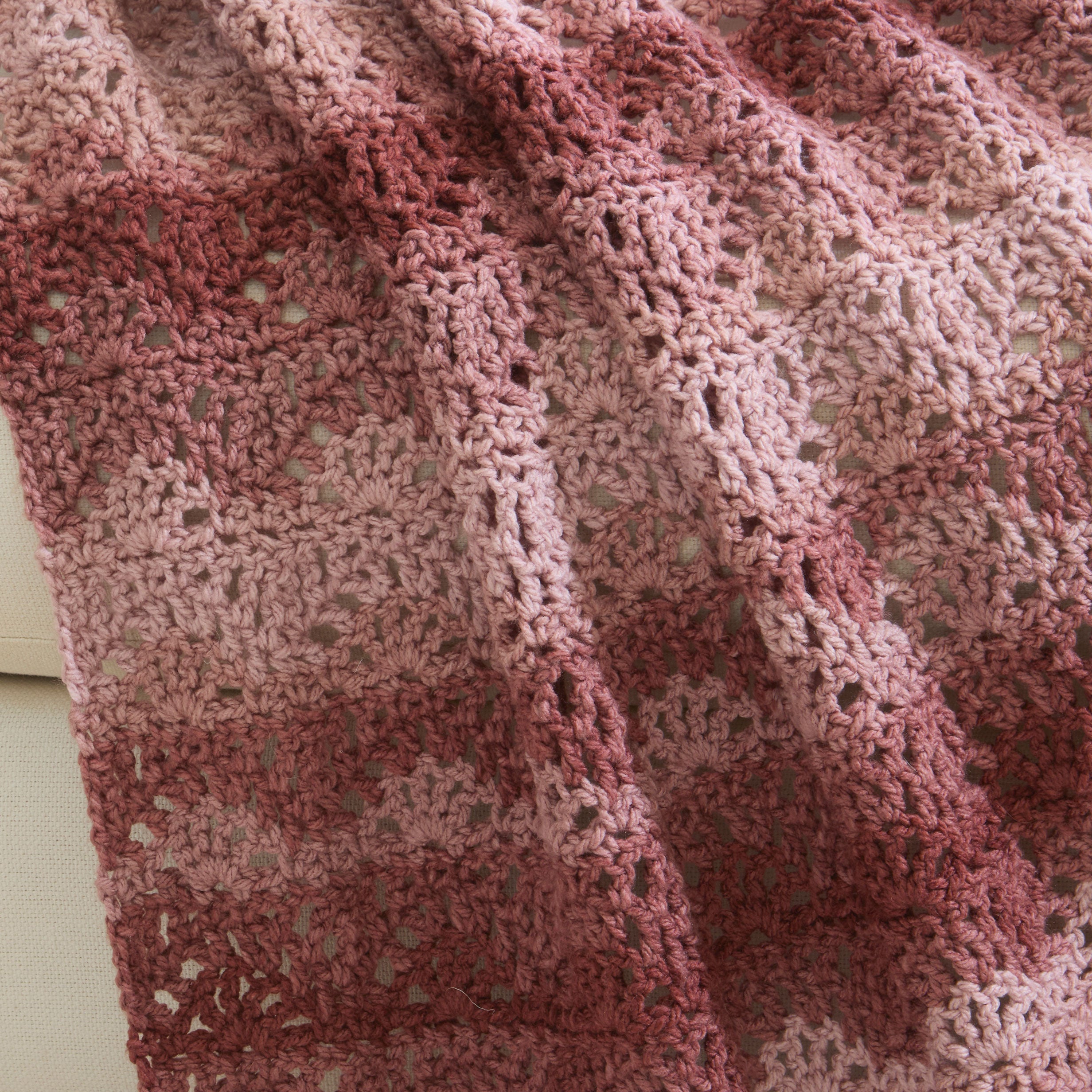 Waves of Lace Afghan