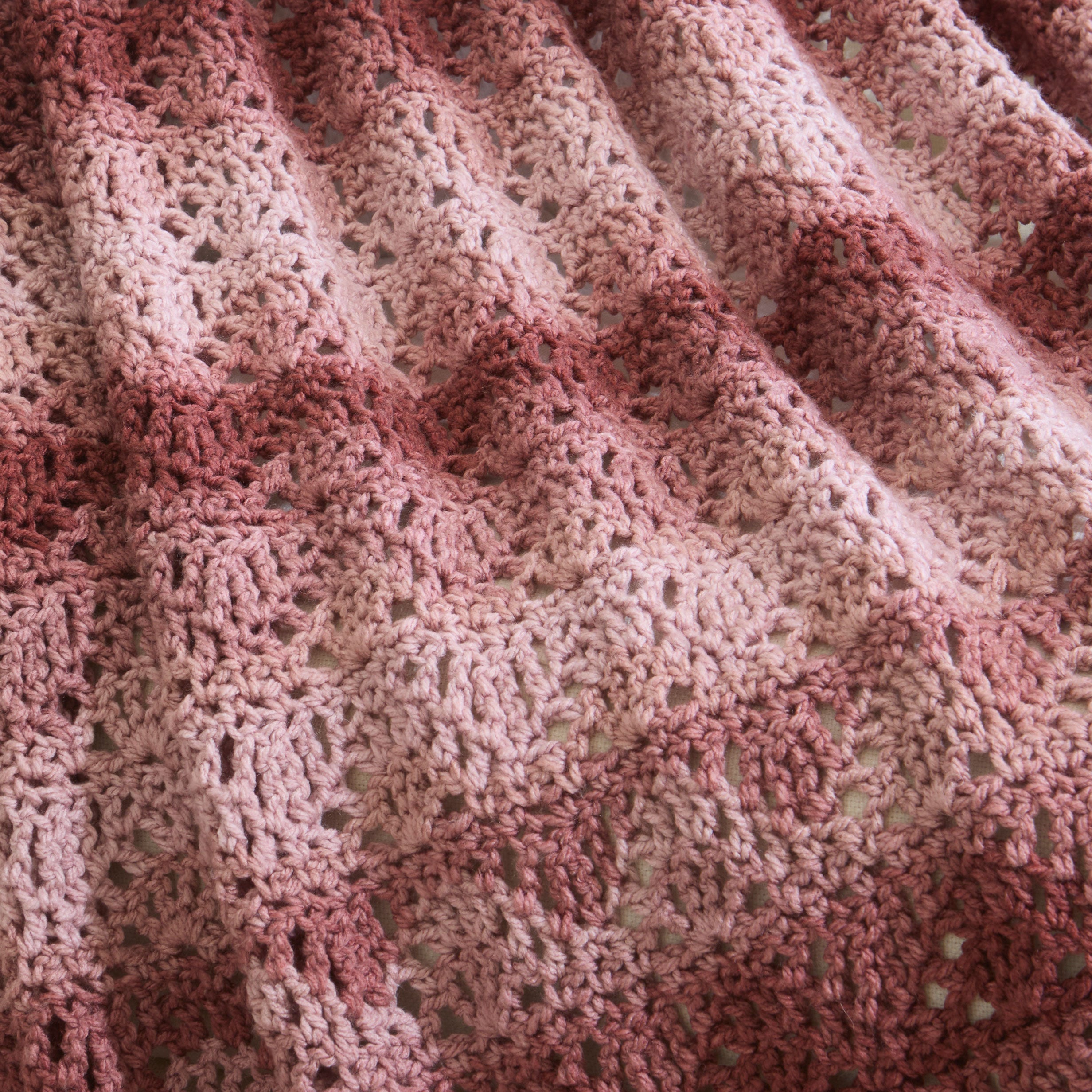 Waves of Lace Afghan