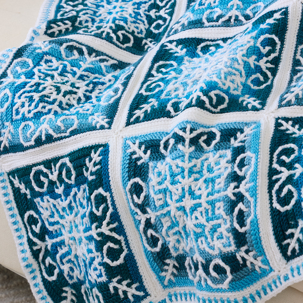 Winterfrost Afghan