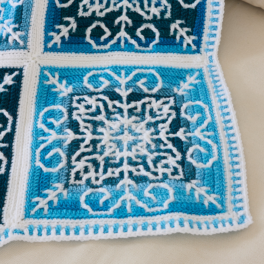 Winterfrost Afghan