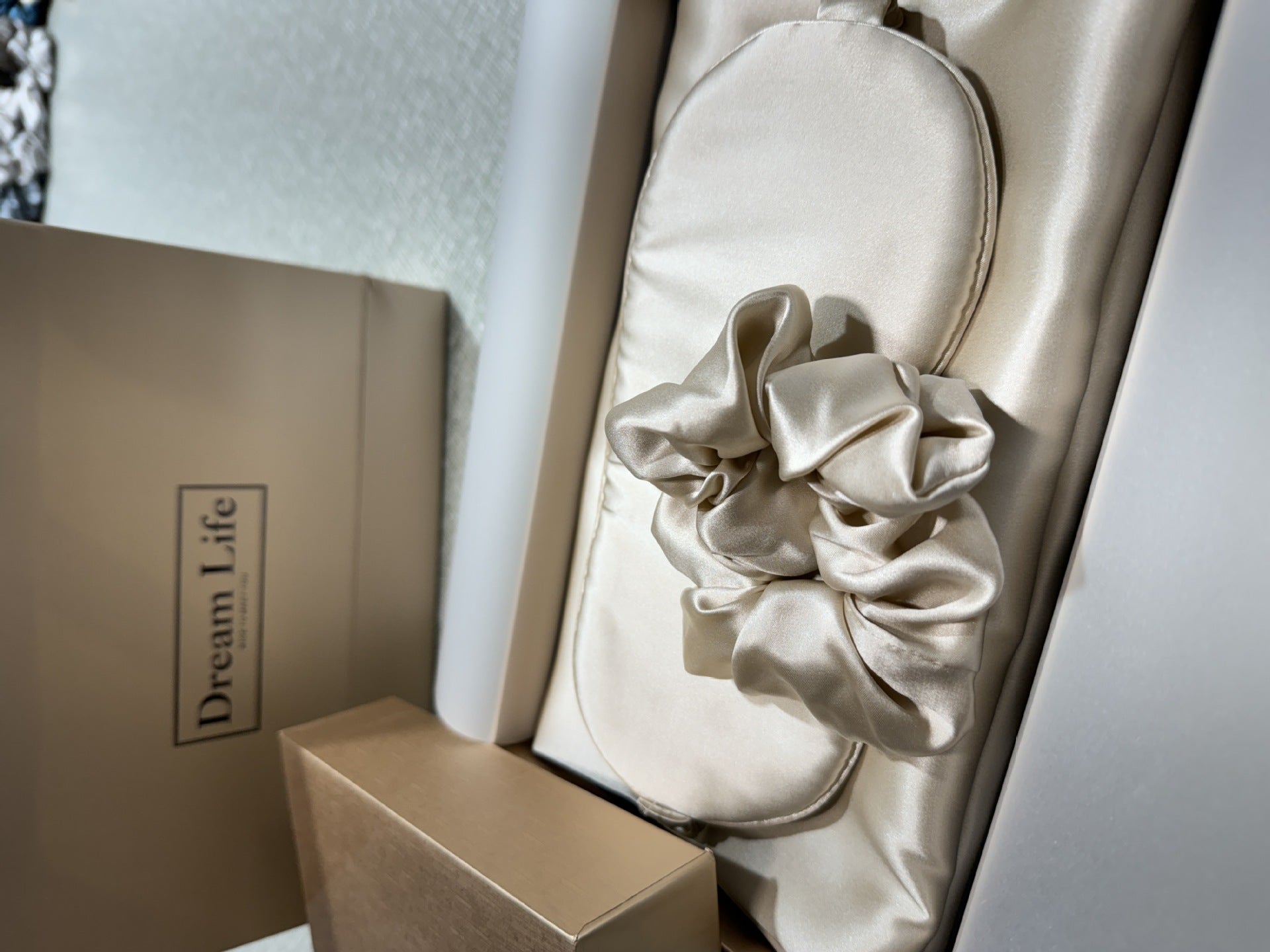 4-Piece Skin-Friendly Silk Sleep Set (Hidden Zipper Pillowcase) - ZuZu