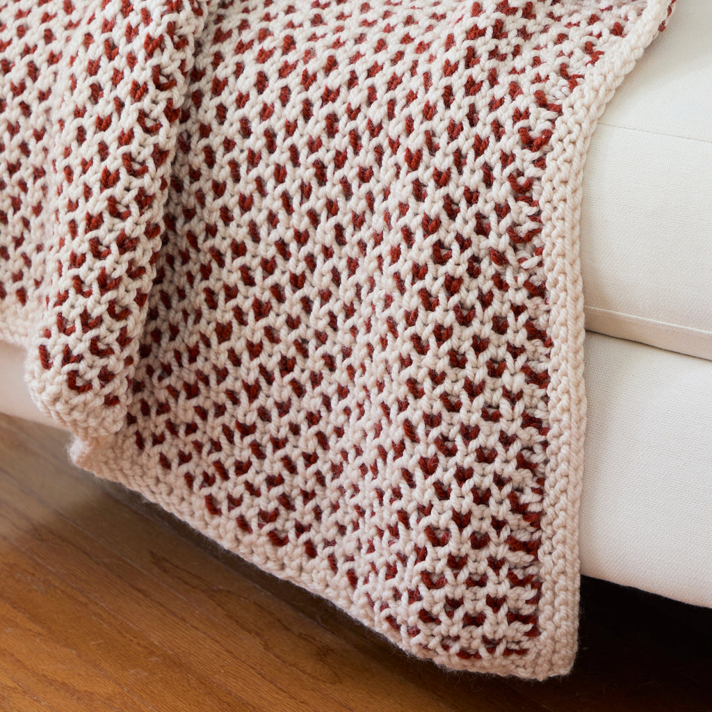 Reversible Dotted Blanket