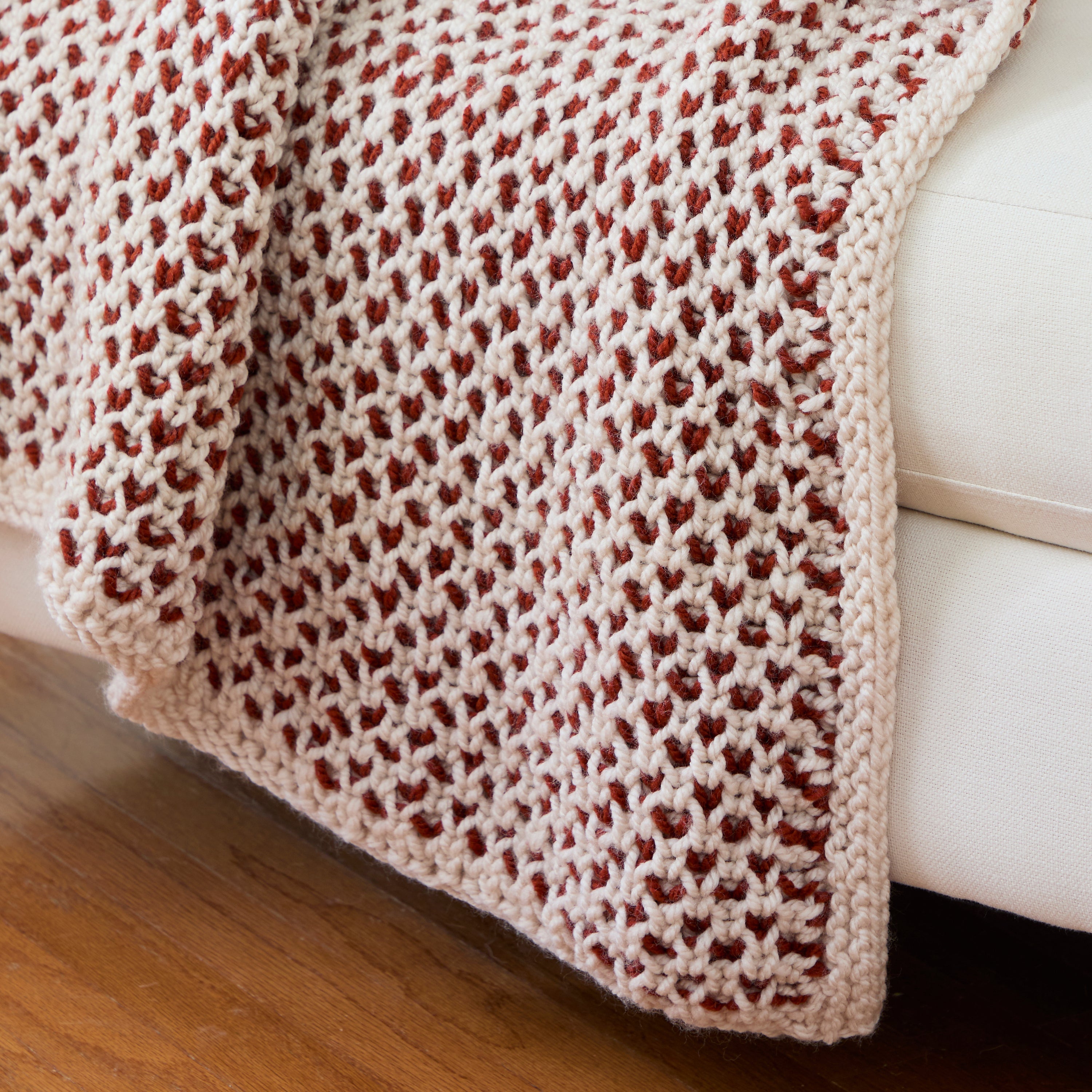 Reversible Dotted Blanket