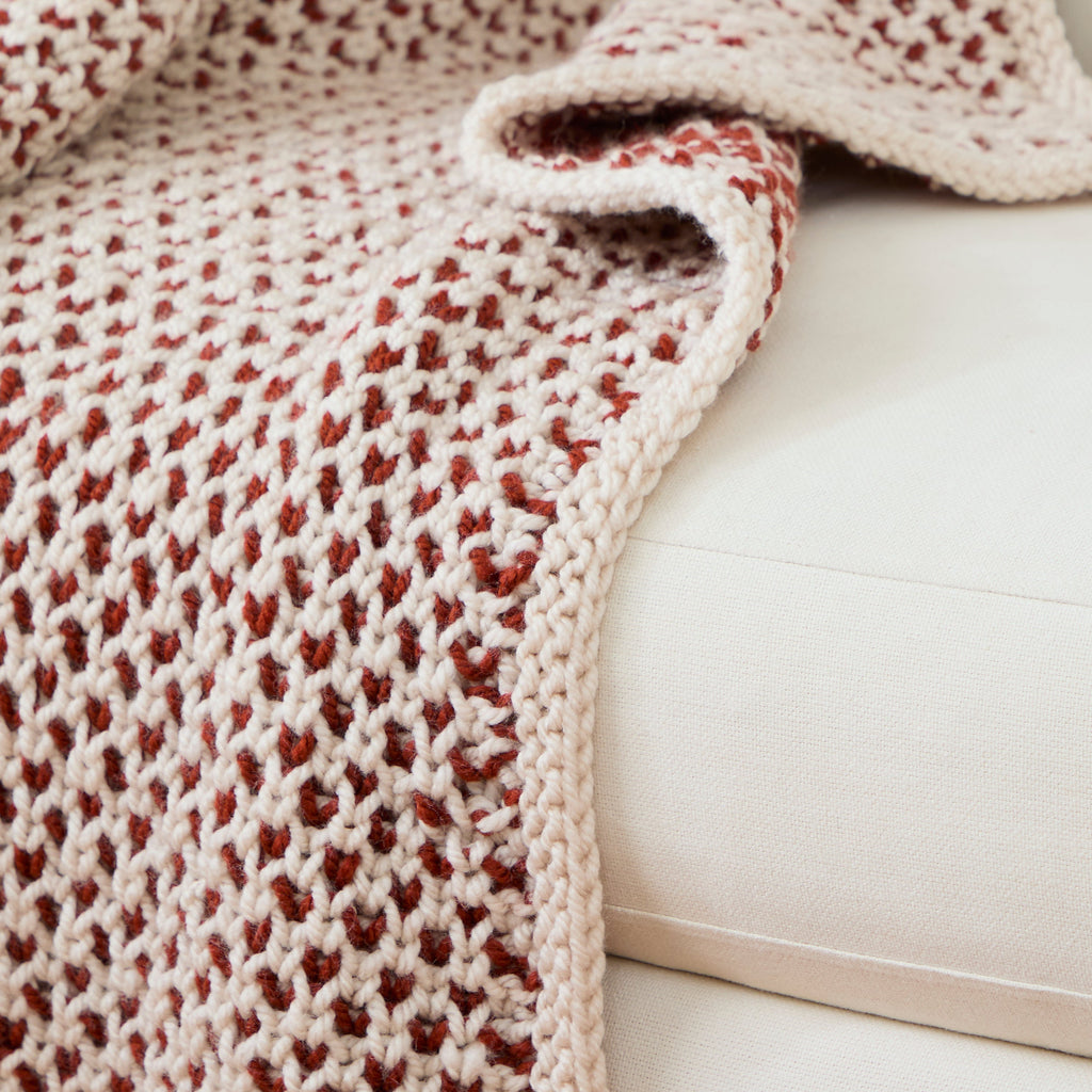 Reversible Dotted Blanket