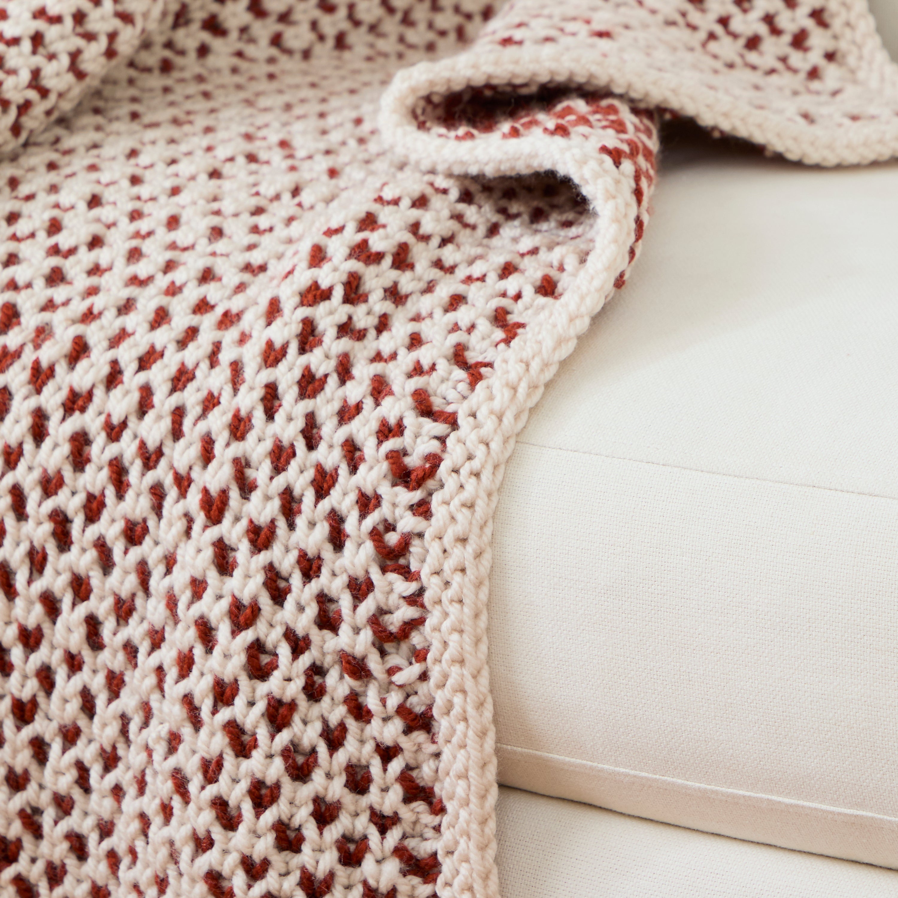 Reversible Dotted Blanket