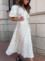 Wendy - Floral Wrap Dress