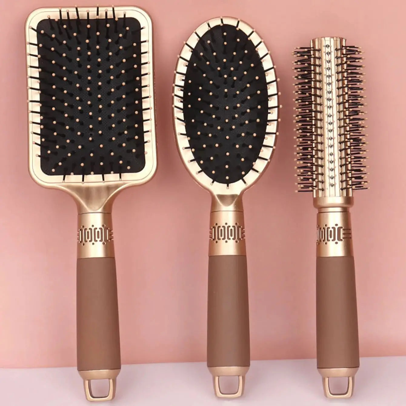 Anti-Static Airbag Massage Paddle Brush for Curly Hair - ZuZu