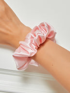Midnight Silk Hair Scrunchies (3.5 cm) - ZuZu