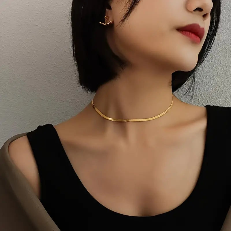 Golden Flow Necklace