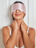 Elegant One-Piece Silk Sleep Eye Mask - ZuZu
