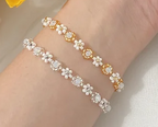 ZuZu Sparkling Flower Bracelet